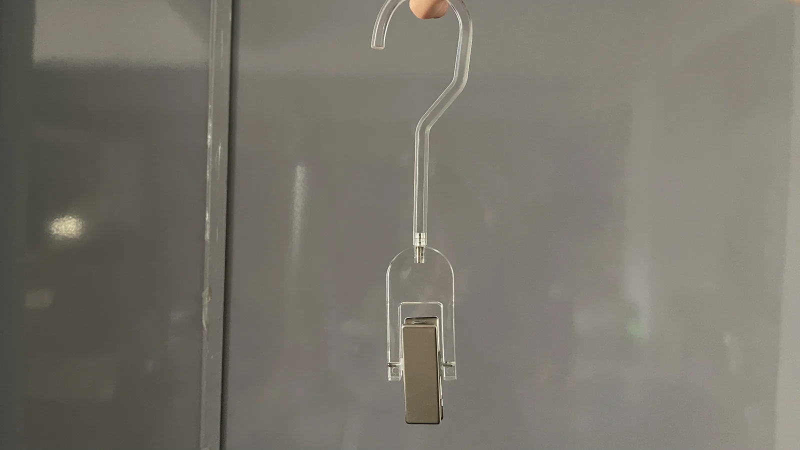 Acrylic Clip Hangers in Three Colors