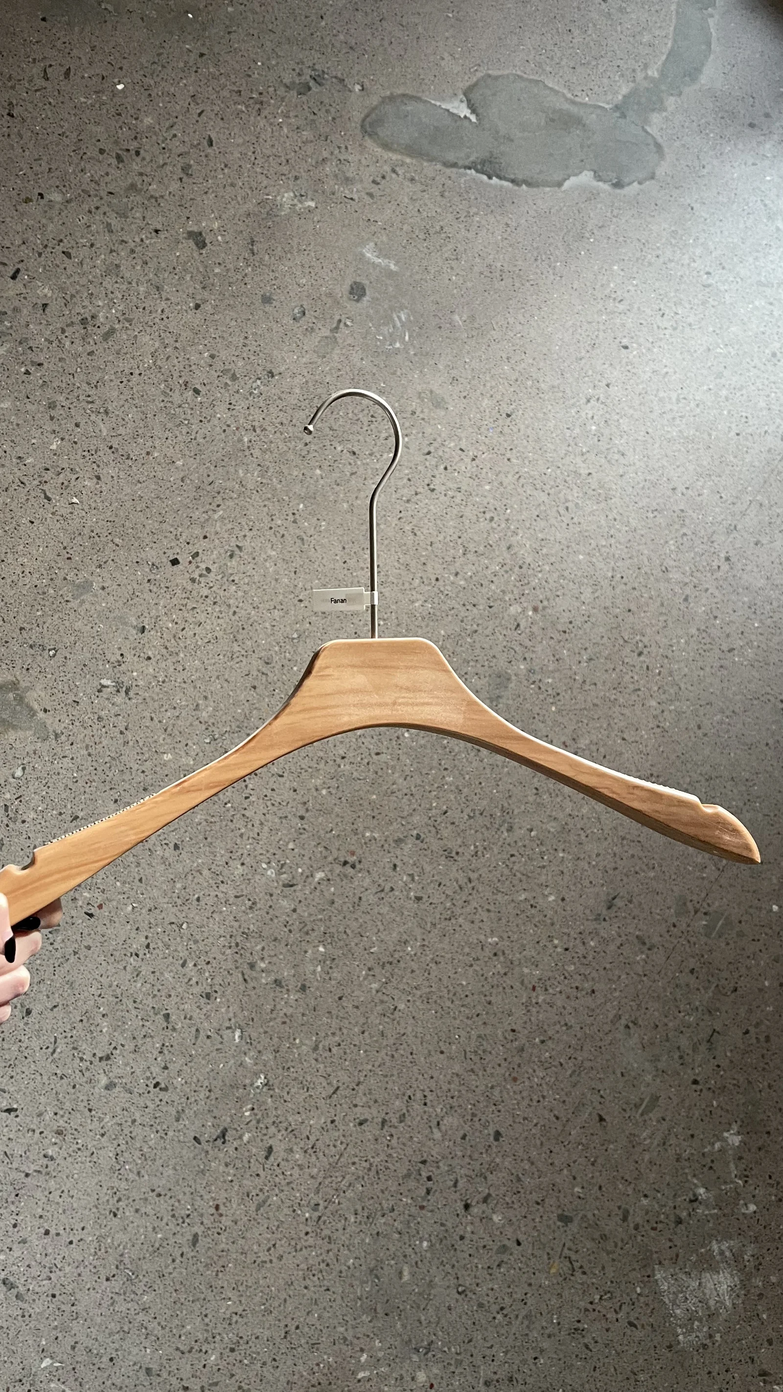 Non-Slip Plastic Hangers with Silicone Grip Pads