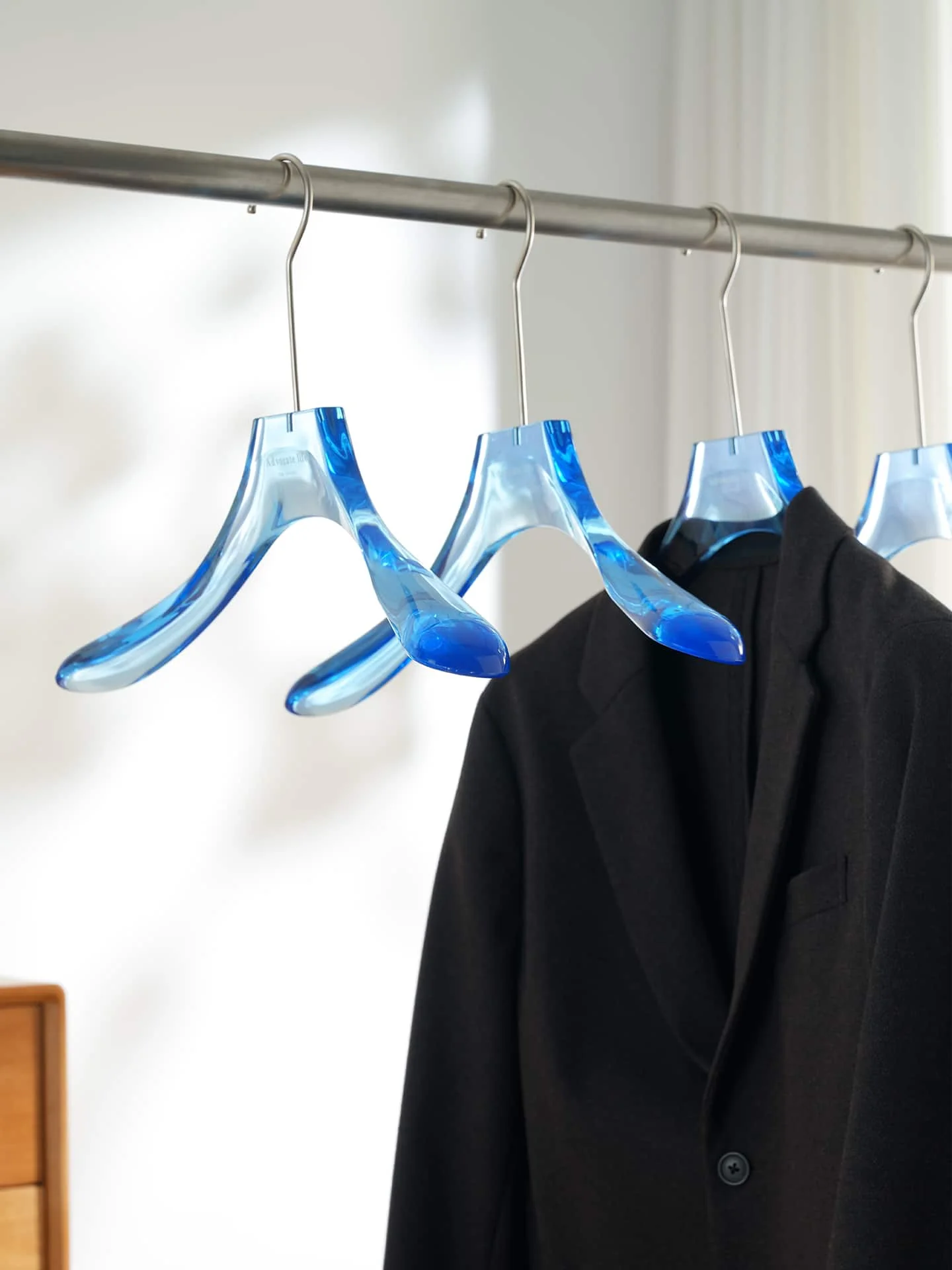 Blue Acrylic Hangers Series for Retail Display