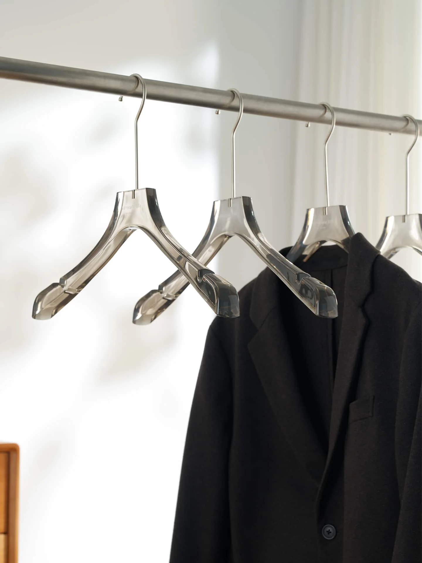 Grey Acrylic Hangers Series for Retail Display