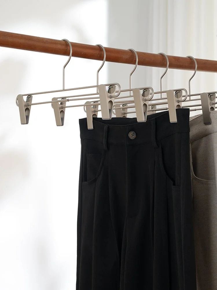 Pearl Nickel Pants Clip Hanger 35cm (13.8″) | Fanan